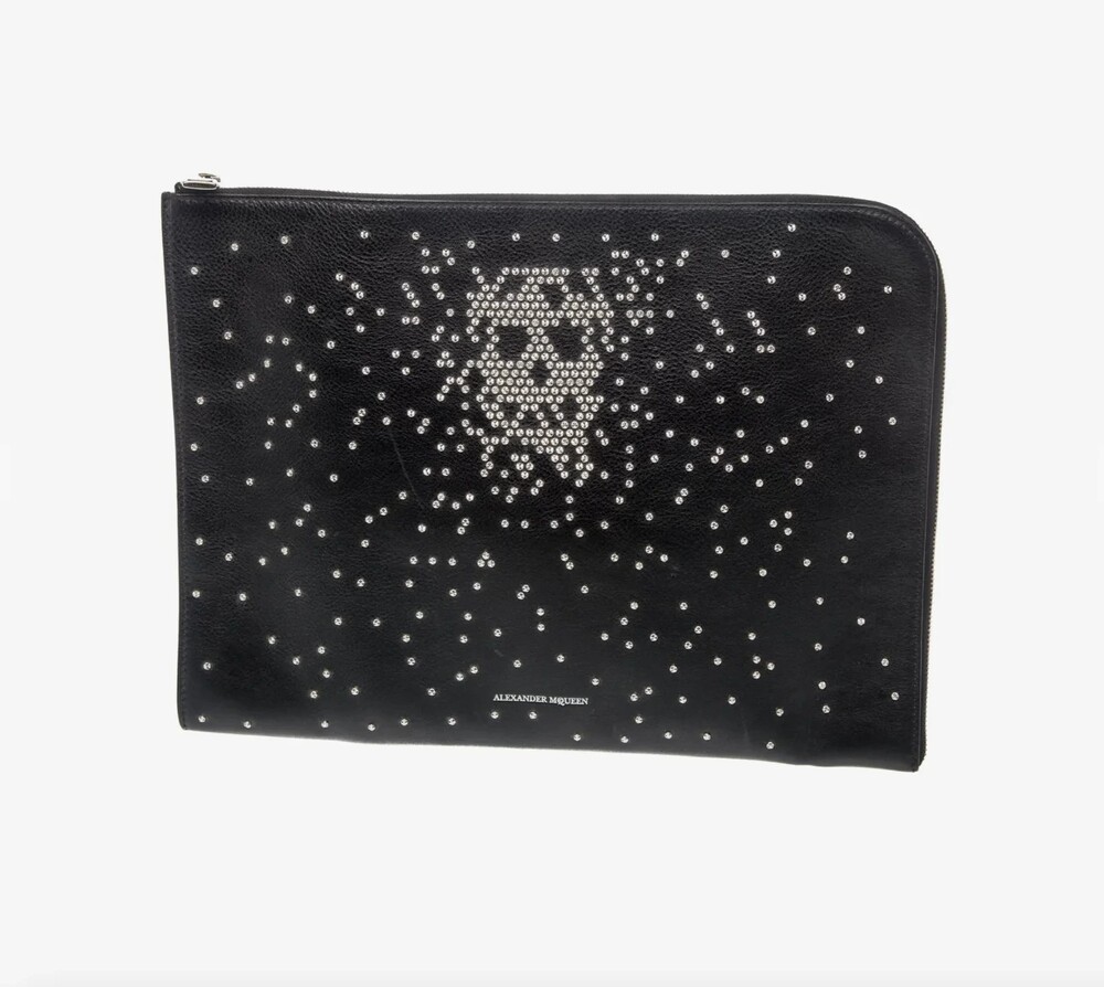 7316 - Alexander McQueen SKull Clutch Laptop Case